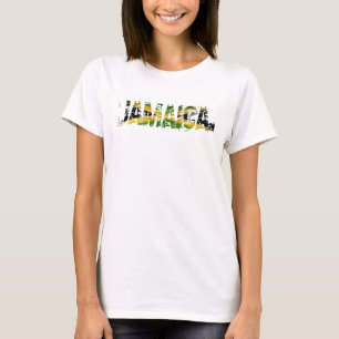 Jamaika beunruhigte Flagge Behälter-Spitze T-Shirt