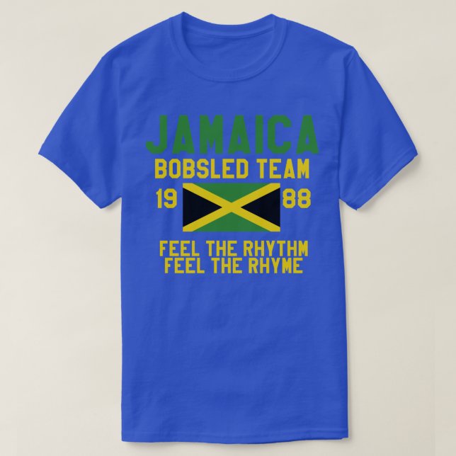 Jamaika Bobsled Team T-Shirt (Design vorne)