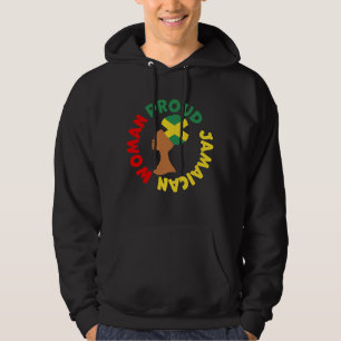 Jamaika Country Flag Roots Proud Jamaikanische Fra Hoodie