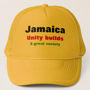 Jamaika-Einheitsslogan Truckerkappe