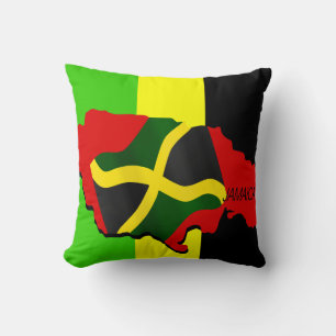 Jamaika-Fahne-Mojo-Kissen Kissen