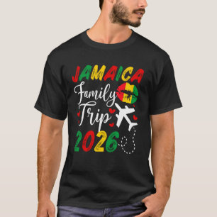 Jamaika-Familienreise 2026 Urlaub Jamaika Familie T-Shirt