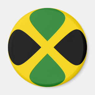 Jamaika Fischaugen-Flagge-Magnet Magnet