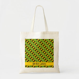 JAMAIKA FLAG-Schrift Personalisiert Tragetasche