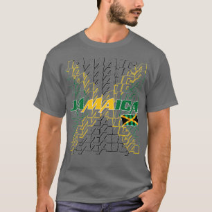 Jamaika-Flagge 2 T-Shirt