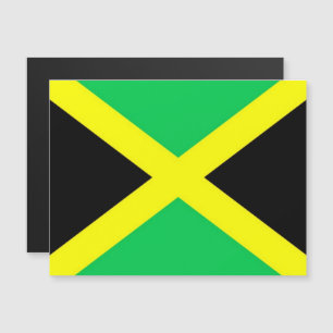 Jamaika - Flagge - Magnetkarte