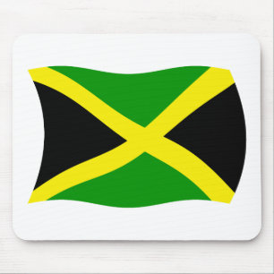 Jamaika-Flagge-Mauspad Mousepad