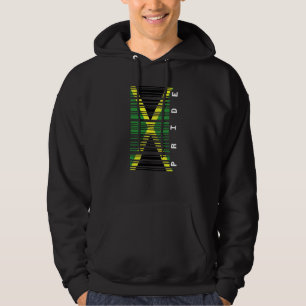 Jamaika Flagge Nationales Roots-Land Hoodie