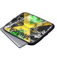 Jamaika-Flaggenlaptop/Elektronik-Tasche/Hülse