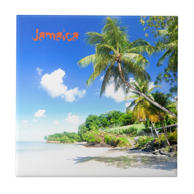 Jamaika Fliese (Vorderseite)