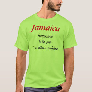 Jamaika fünfzigjährige T - Shirt der Unabhängigkei
