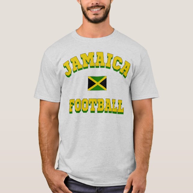 Jamaika-Fußball T-Shirt (Vorderseite)