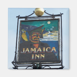 Jamaika-Gasthaus-Kneipen-Zeichen-Fotografie-Magnet Magnet
