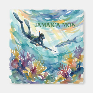 Jamaika glücklich magnet