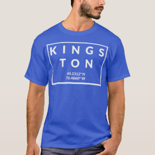 Jamaika Hauptstadt koordiniert Kingston Premium T-Shirt