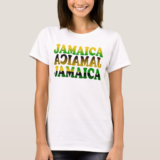 Jamaika Jamaica Jamaica T - Shirt (Vorderseite)