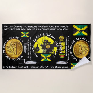 JAMAIKA. JUDAH TRIBE Badtuch Strandtuch