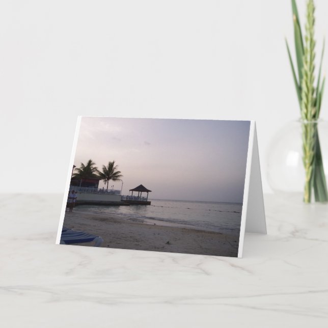 Jamaika Karte (Vorderseite)