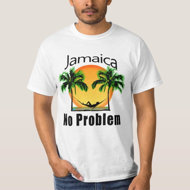 Jamaika kein Problem T-Shirt (Vorderseite)