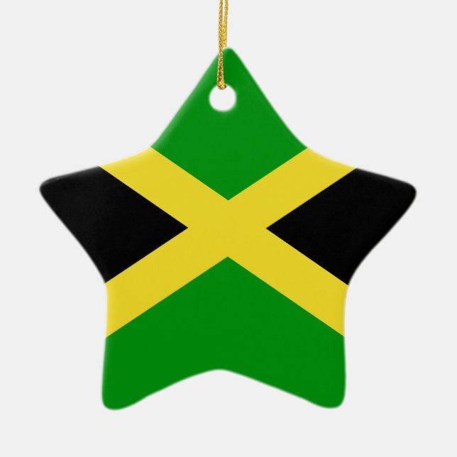 Jamaika Keramik Ornament (Vorne)