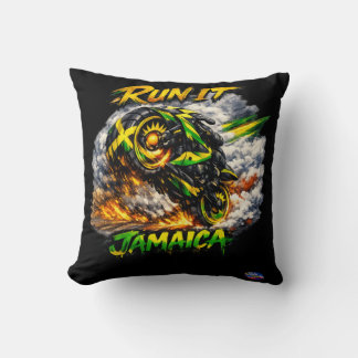 Jamaika Klassisch Bunt Kissen