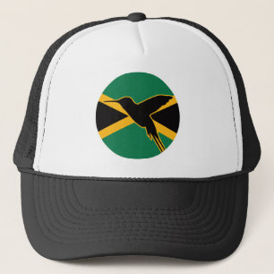 Jamaika Kolibri Jamaika Nationaltier Flagge Truckerkappe