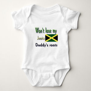 Jamaika-Papa-Wurzeln Baby Strampler