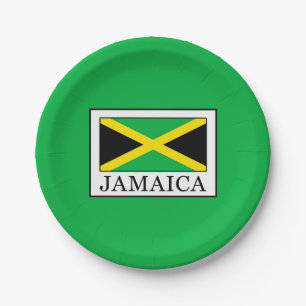 Jamaika Pappteller