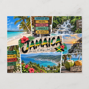 Jamaika Postkarte