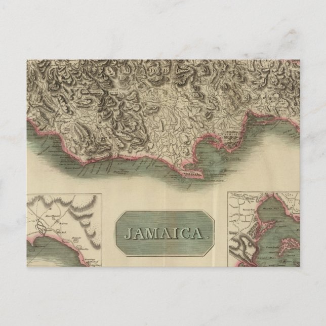 Jamaika Postkarte (Vorderseite)
