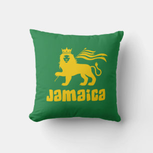 Jamaika Rasta Löwe Kissen