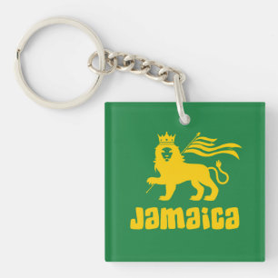 Jamaika Rasta Löwe   Schlüsselanhänger