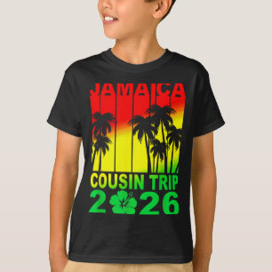 Jamaika-Reise 2026 Cousin-Trip Familienzusammenkun T-Shirt