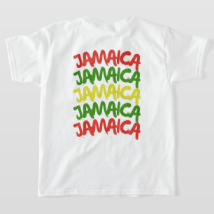 Jamaika Reisegruppe-Matching, Back & Front T-Shirt