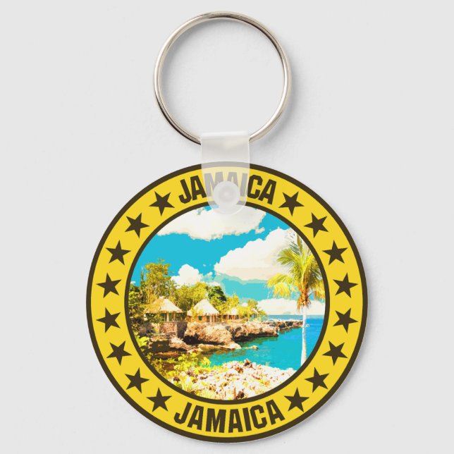 Jamaika Schlüsselanhänger (Vorderseite)