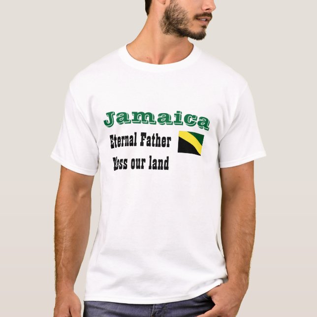 jamaika segne unsere T - Shirt auf dem Land (Vorderseite)