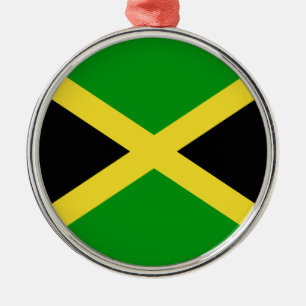Jamaika Silbernes Ornament