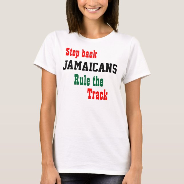 Jamaika-Sprint-T - Shirt (Vorderseite)