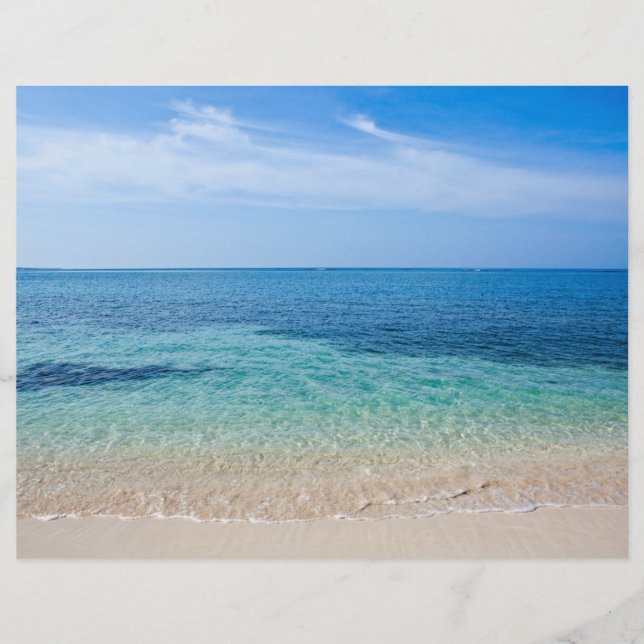 Jamaika-Strand Flyer (Vorne)