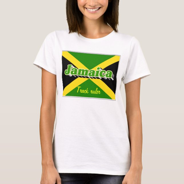 Jamaika-T - Shirt-Führungskraft T-Shirt (Vorderseite)