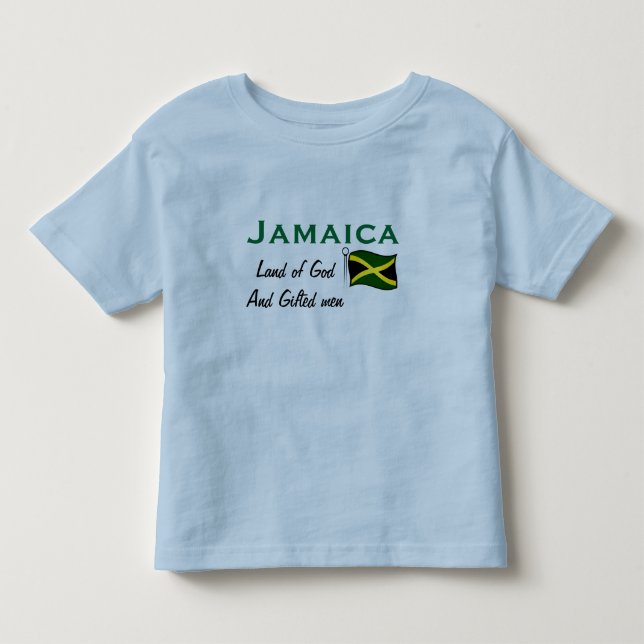 Jamaika T - Shirt-Rallph w Heftklammern Kleinkind T-shirt (Vorderseite)
