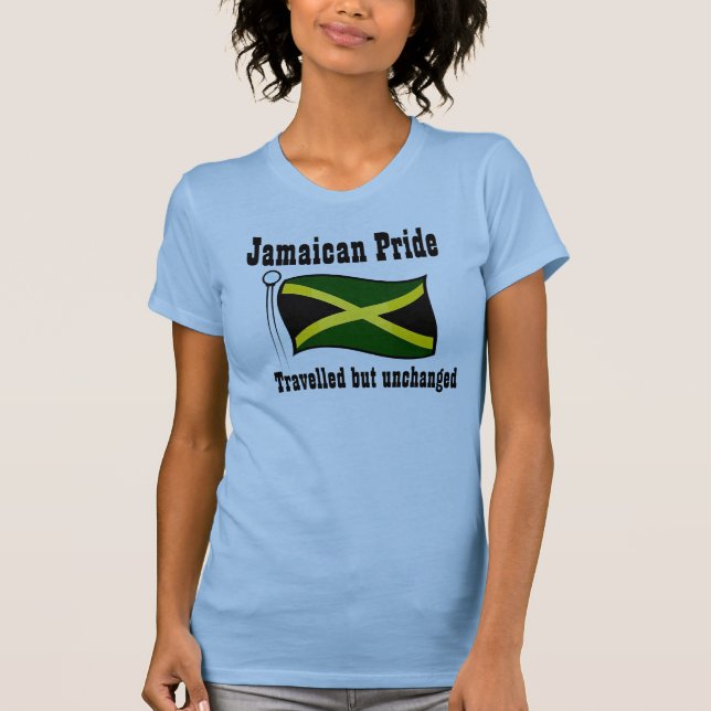 Jamaika-T - Shirt reisten, aber unverändert (Vorderseite)