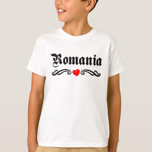 Jamaika Tattoo-Stil T-Shirt (Vorderseite)