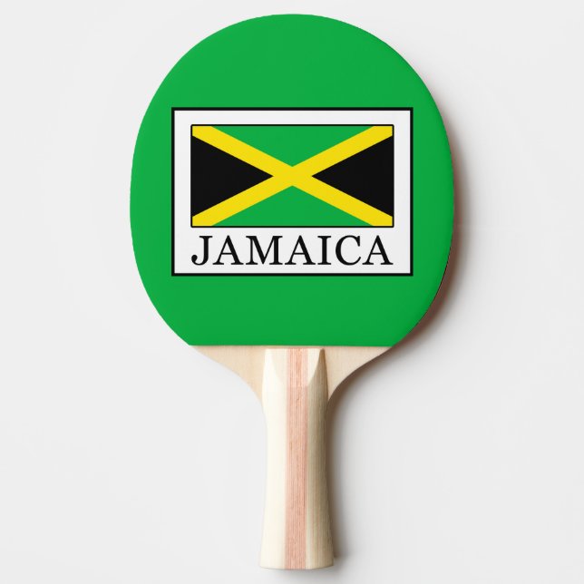 Jamaika Tischtennis Schläger (Vorderseite)