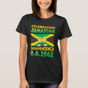 Jamaika Unabhängigkeitstag Männer Frauen Jam feier T-Shirt