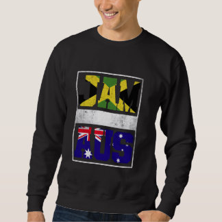 Jamaika und Australien Mix Heritage Jamaika Austra Sweatshirt