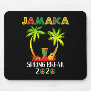 Jamaika-Urlaub passende Gruppenfamilie Set Squad Mousepad