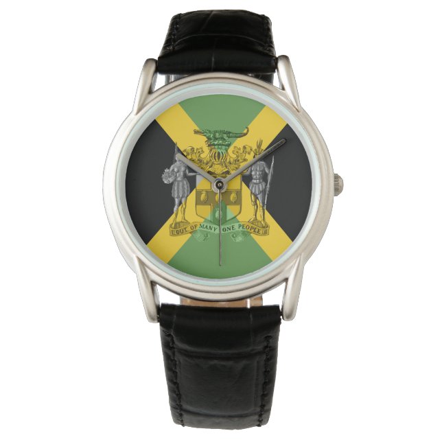 Jamaika von vielen Menschen sehen zu Armbanduhr (Vorderseite)