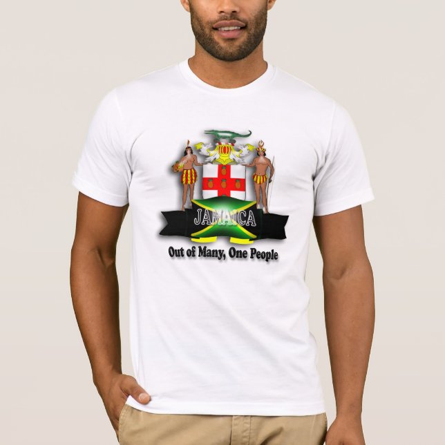 Jamaika-Wappen Shirt (Vorderseite)