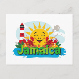 Jamaika ya mon  postkarte